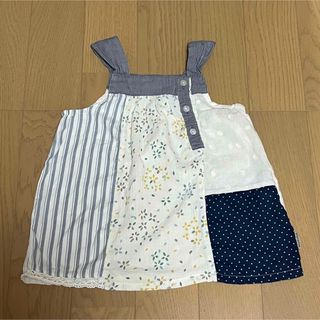 ビケット(Biquette)の【ワンピース】重ね着　Biquette 110サイズ(その他)