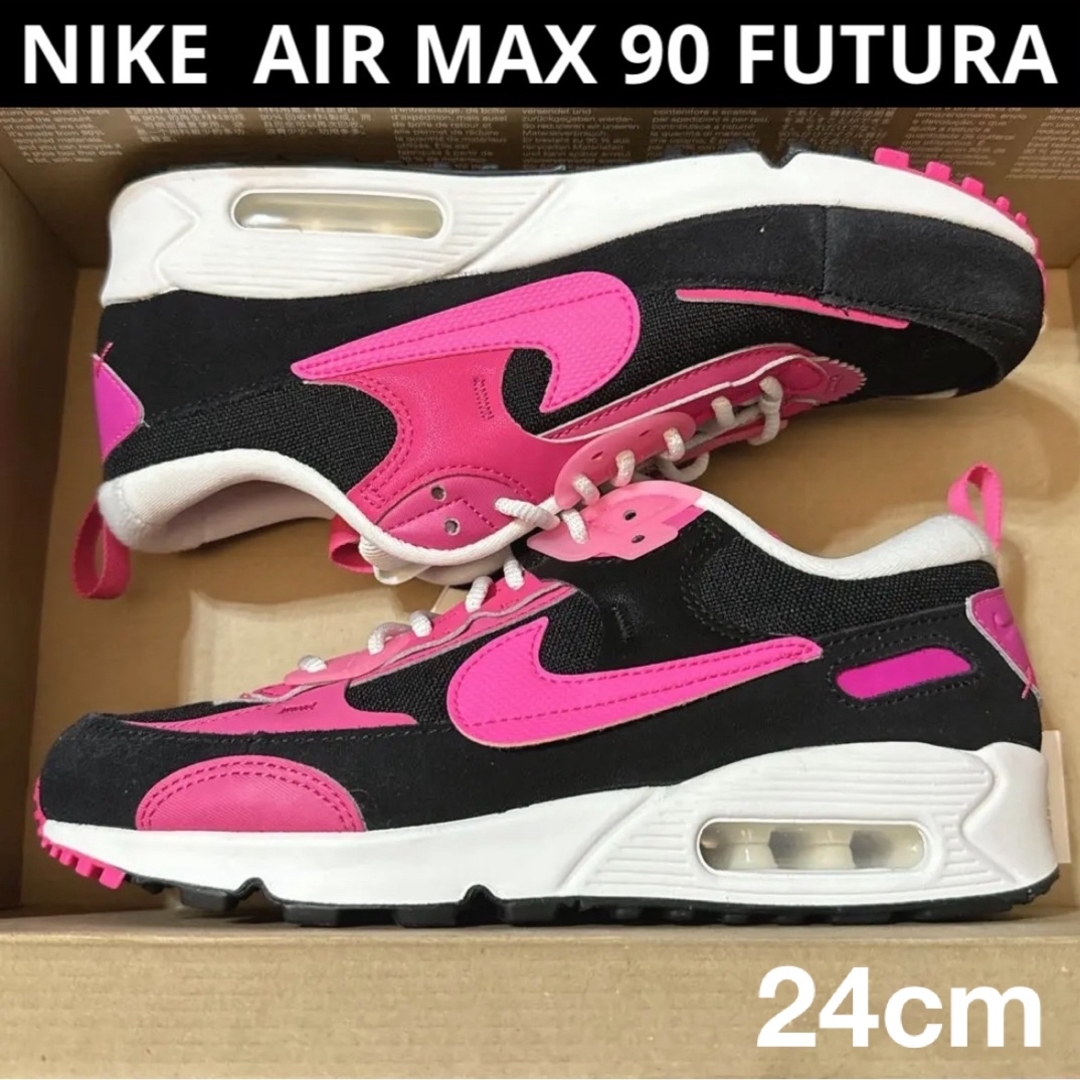 NIKE(ナイキ)のNIKE  エアマックス90 FUTURA  24cm  新品　匿名配送 レディースの靴/シューズ(スニーカー)の商品写真