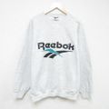 XL★古着 リーボック REEBOK 長袖 スウェット メンズ 90年代 90…