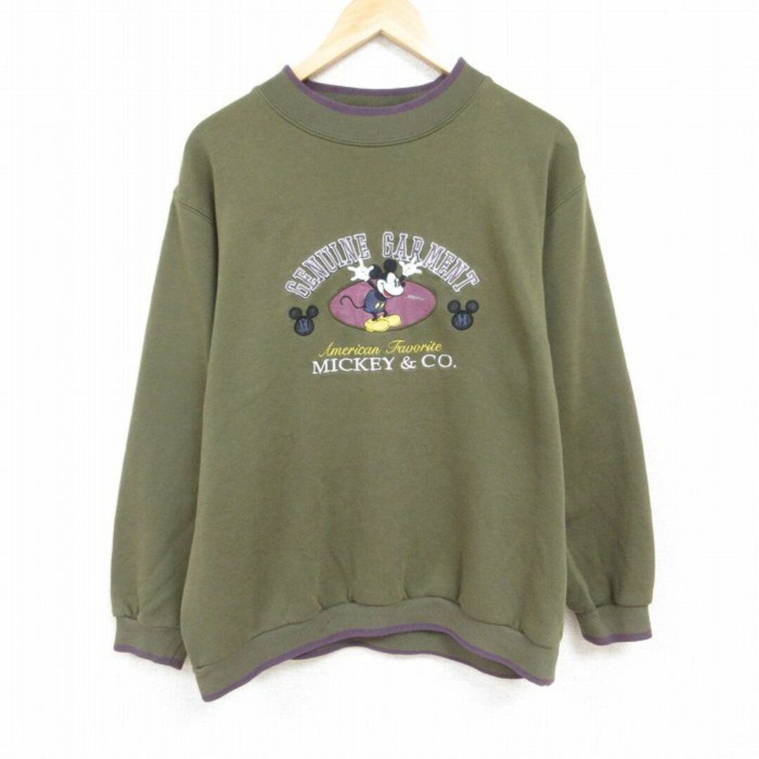 Disney - XL☆古着 長袖 スウェット メンズ 90年代 90s Disney - XL☆古着 長袖 スウェット メンズ 90年代 90s