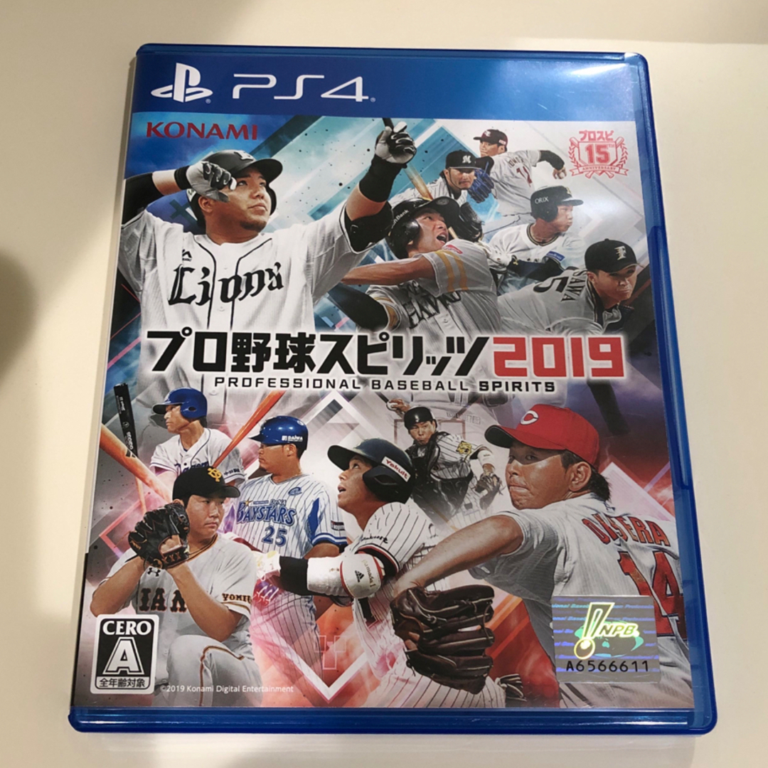 PlayStation4(プレイステーション4)のプロ野球スピリッツ2019 PS4 エンタメ/ホビーのゲームソフト/ゲーム機本体(家庭用ゲームソフト)の商品写真