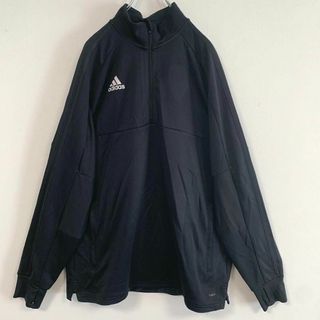 アディダス(adidas)のadidas 長袖 ハーフジップジャージ 4XOサイズ(ウェア)