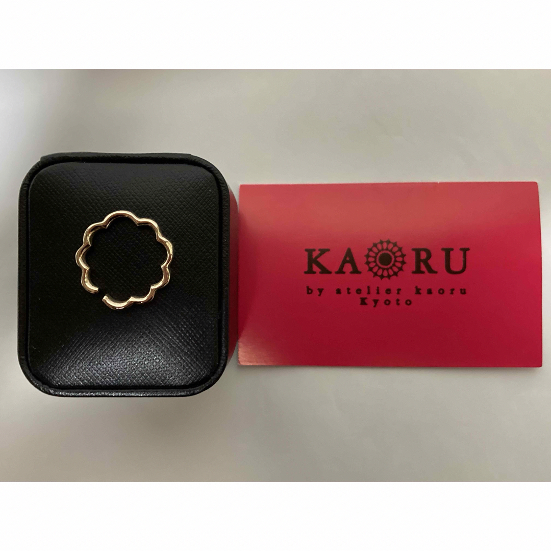 KAORU(カオル)の美品　カオル　kaoru ミモザ リング　K10 ピンクゴールド レディースのアクセサリー(リング(指輪))の商品写真