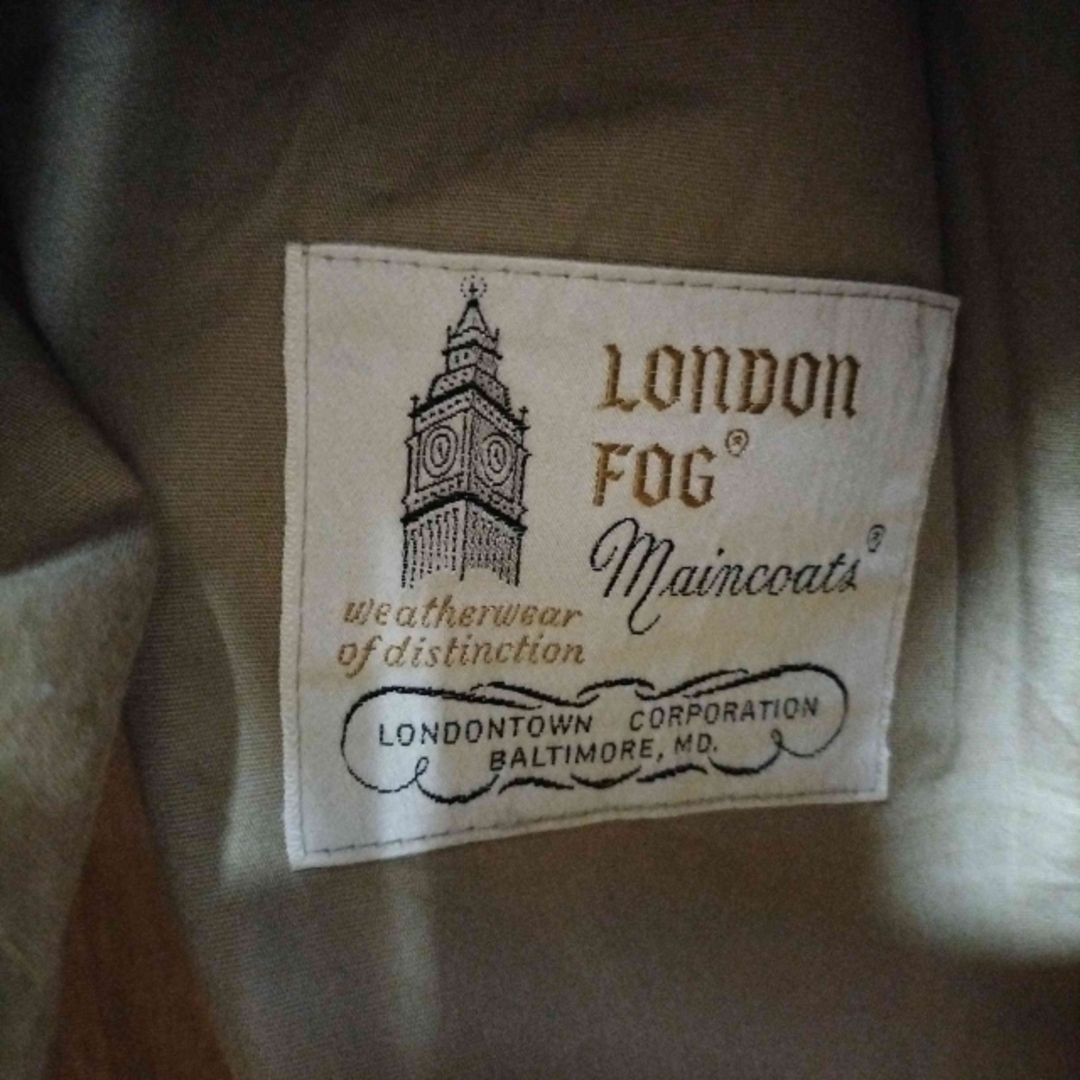 LONDON FOG(ロンドンフォグ) ポリコットン トレンチコート メンズ メンズのジャケット/アウター(トレンチコート)の商品写真