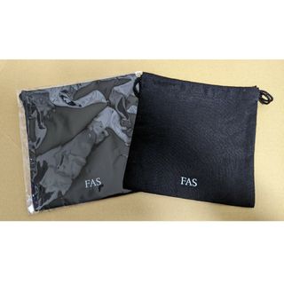 【新品未使用】FAS 巾着ポーチ 2点(ポーチ)