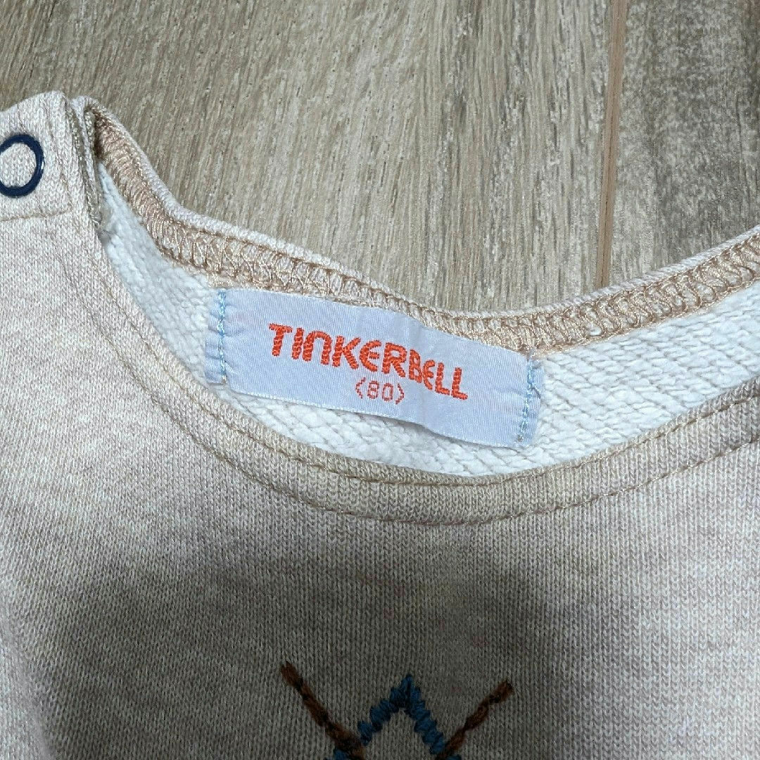 TINKERBELL(ティンカーベル)の美品＊TINKERBELL　ティンカーベル　ワンピース　サイズ　80 キッズ/ベビー/マタニティのベビー服(~85cm)(ワンピース)の商品写真