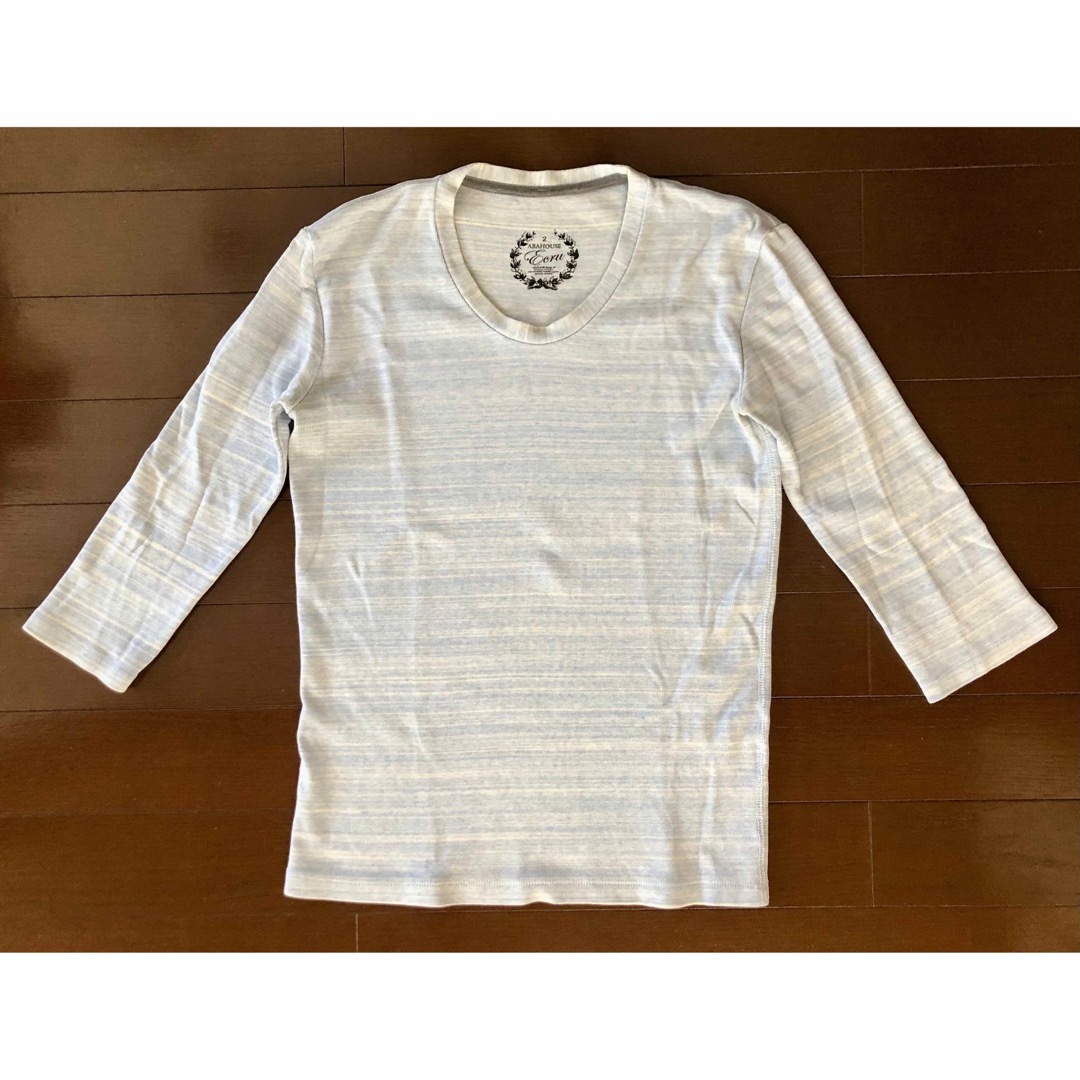 ABAHOUSE(アバハウス)のカットソー 七分袖 アバハウス メンズのトップス(Tシャツ/カットソー(七分/長袖))の商品写真