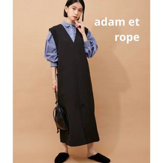 Adam et Rope' - 【未使用】adam et rope 2wayジャンパースカート ブラック