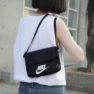 ナイキ(NIKE)のナイキ レディース NSW レベル クロスボディ ショルダーバッグ ブラック(ショルダーバッグ)