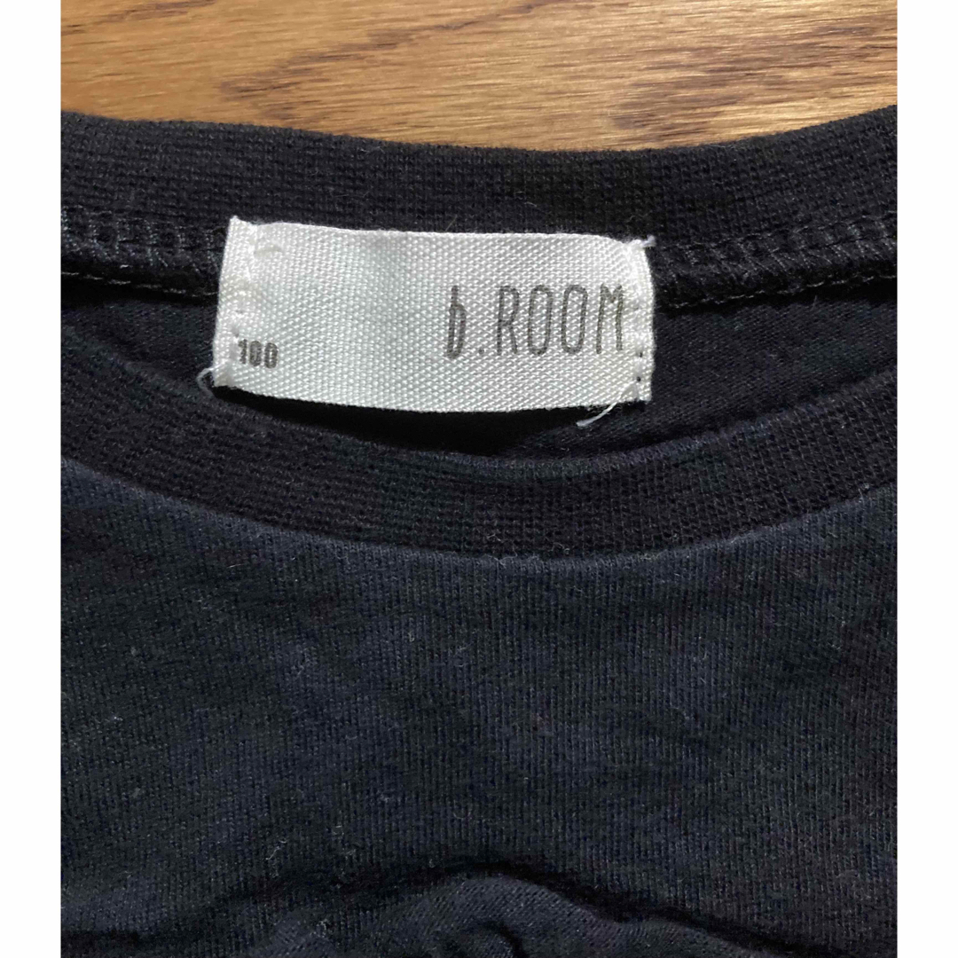 b.Room(ビールーム)のb-ROOM(ビールーム)　Tシャツ　サイズ100cm キッズ/ベビー/マタニティのキッズ服女の子用(90cm~)(Tシャツ/カットソー)の商品写真