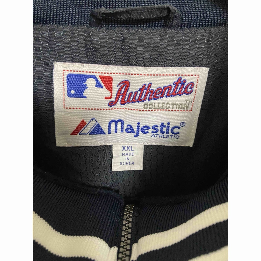 Majestic(マジェスティック)の希少XXL majestic newyork yankeesヤンキーススタジャン メンズのジャケット/アウター(スタジャン)の商品写真