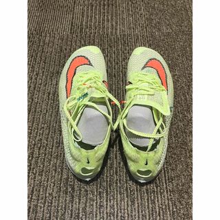 ナイキ(NIKE)のNIKE AIR ZOOM VICTORY 黄色　25cm(陸上競技)