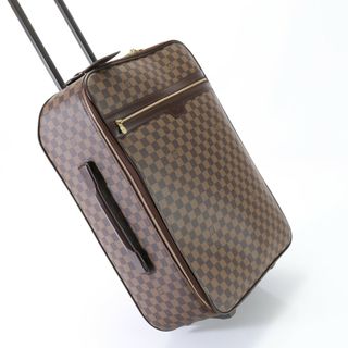 ルイヴィトン(LOUIS VUITTON)の極美品 ルイヴィトン ダミエ ペガス 55 N23294 レザー スーツケース キャリーケース 出張 旅行 本革 紳士 A4 メンズ EEM T17-1(トラベルバッグ/スーツケース)