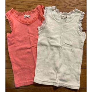 ブランシェス(Branshes)のBRANSHES (ブランシェス) ノースリーブトップス　2点セット　90cm(Tシャツ/カットソー)