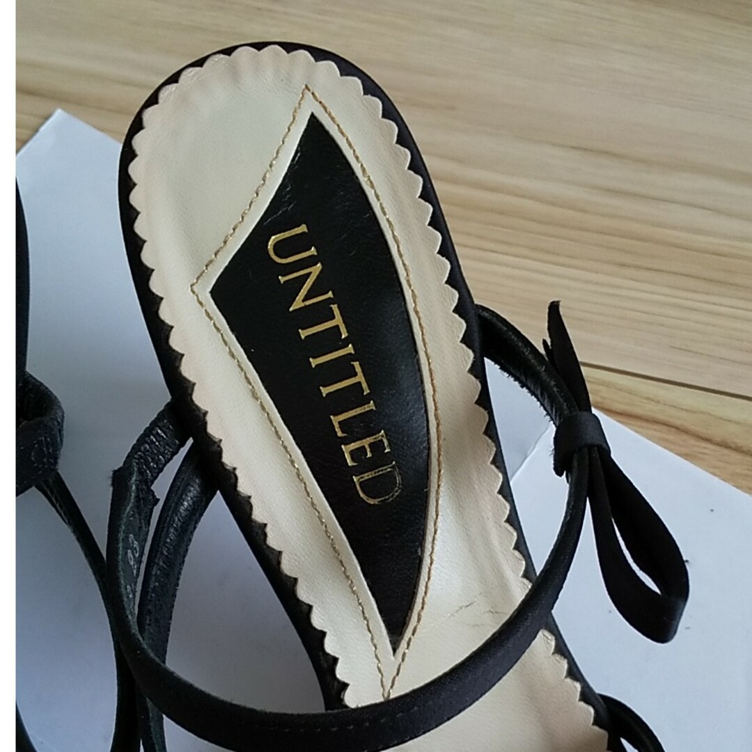 UNTITLED(アンタイトル)のアンタイトル サンダル 23cm レディースの靴/シューズ(サンダル)の商品写真