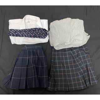 制服　ブラウス　スカート　ローファー　上履き　24cm(セット/コーデ)