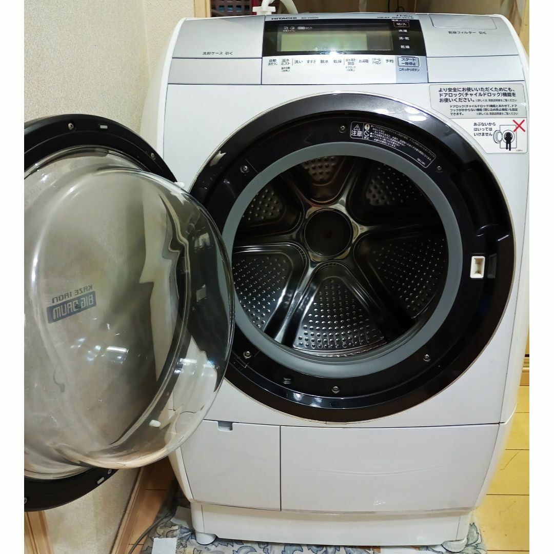 大型家電４点（洗濯機１１Kg）東京２３区近郊配送・設置・動作確認まで致します スマホ/家電/カメラの生活家電(洗濯機)の商品写真