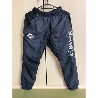 アスレタ(ATHLETA)のATHLETA アスレタ ジャージ パンツ サッカー　黒　ブラック　140(パンツ/スパッツ)