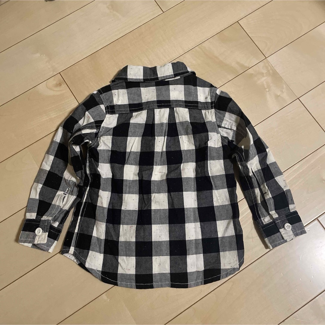 BREEZE(ブリーズ)のBREEZE チェックシャツ　100 キッズ/ベビー/マタニティのキッズ服男の子用(90cm~)(ブラウス)の商品写真