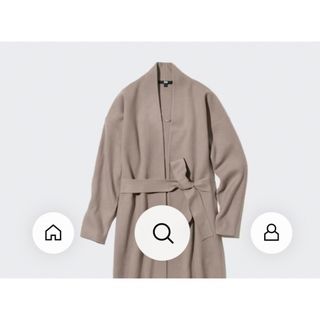 ユニクロ(UNIQLO)の【ユニクロ】スフレヤーンニットロングカーディガン(ロングコート)