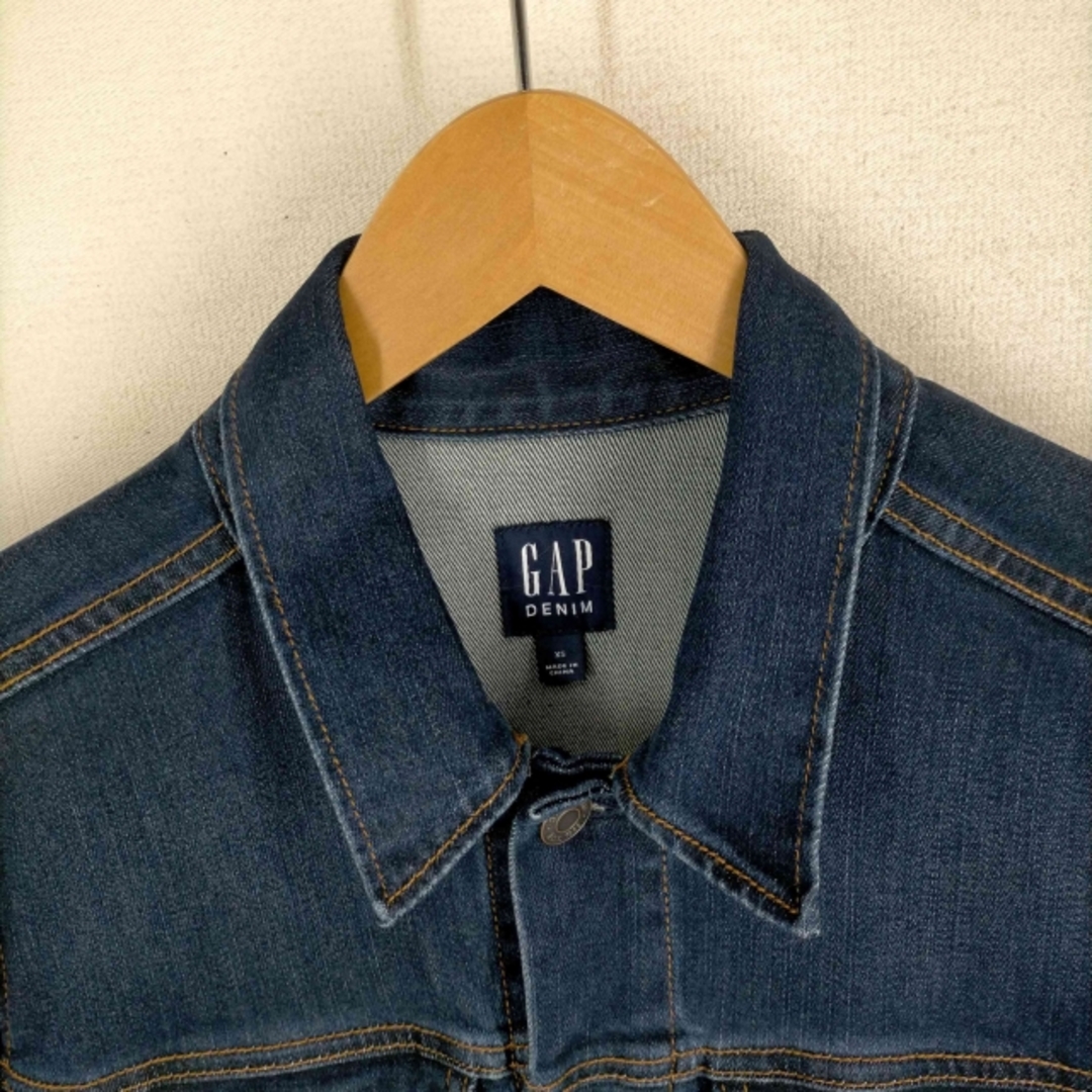 GAP(ギャップ)のGap(ギャップ) デニムトラッカージャケット メンズ アウター ジャケット メンズのジャケット/アウター(Gジャン/デニムジャケット)の商品写真