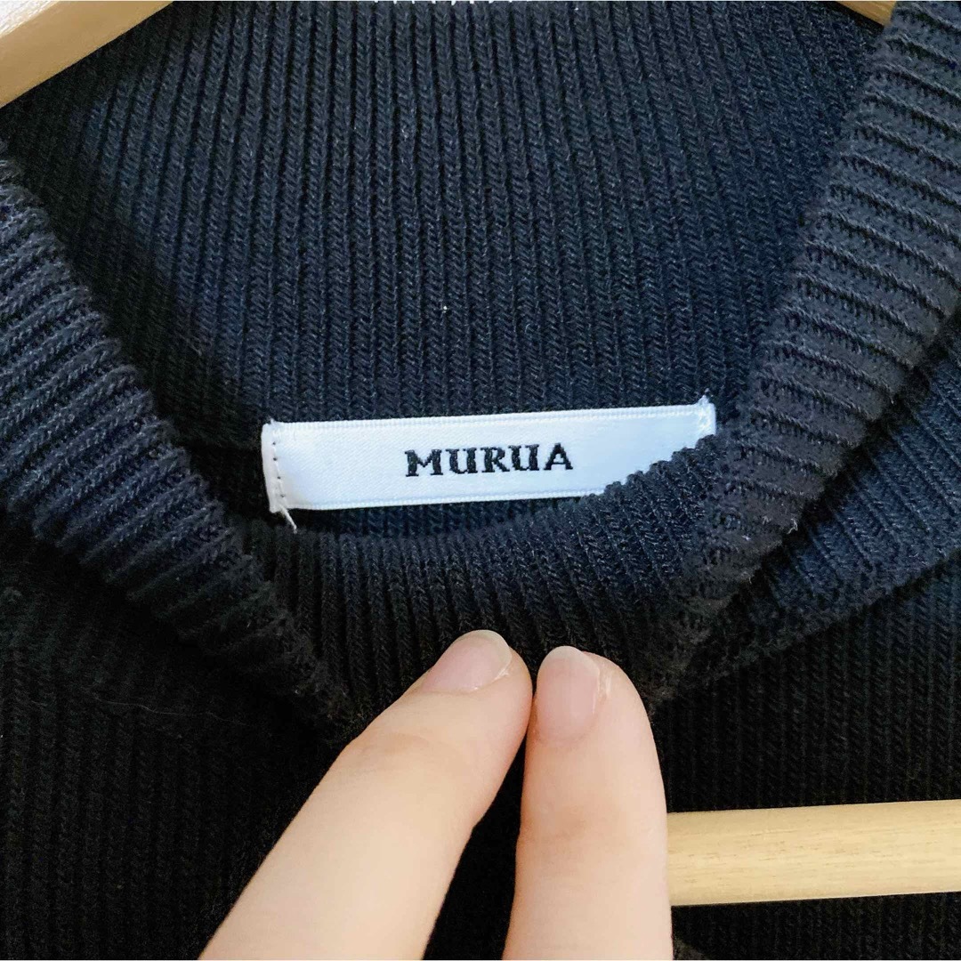 MURUA(ムルーア)のMURUA 肩あきトップス Fサイズ レディースのトップス(カットソー(長袖/七分))の商品写真