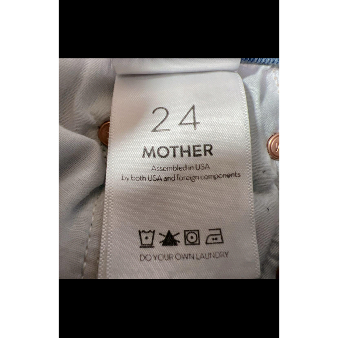 mother(マザー)のMOTHERデニム24 ブルー レディースのパンツ(デニム/ジーンズ)の商品写真