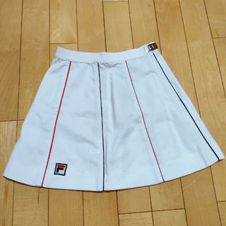 FILA - フィラ FILA テニスウェア スカート スコート Sサイズ ホワイト