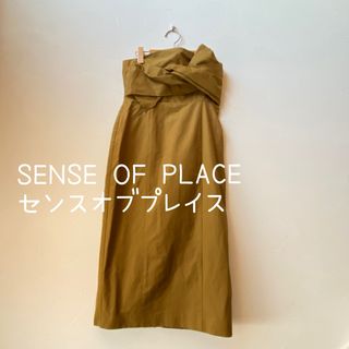 SENSE OF PLACE センスオブプレイス/38/スカート ハイウエスト