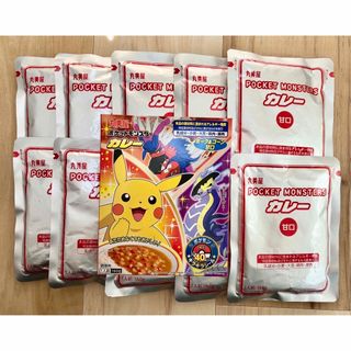 丸美屋 ポケモンカレー160g まとめ売り 保存食レトルトカレー 子供大好き(レトルト食品)