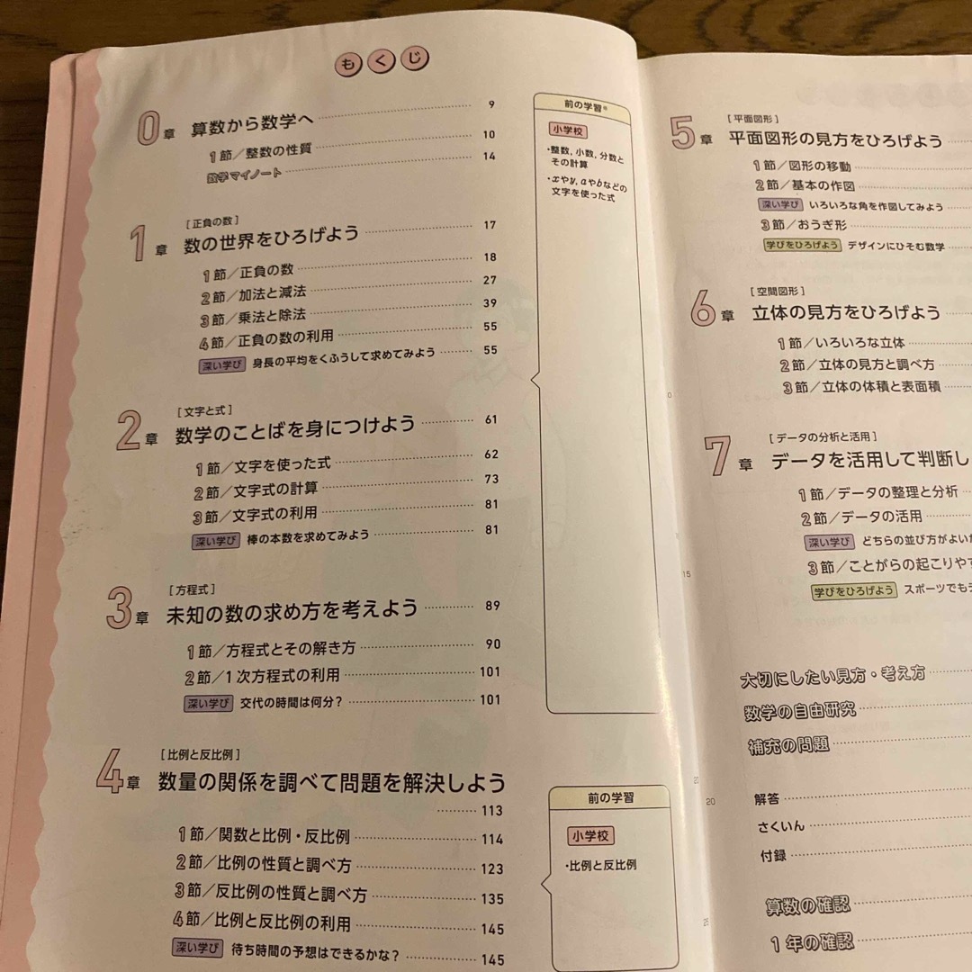 東京書籍(トウキョウショセキ)の新しい数学１　東京書籍　数学教科書 エンタメ/ホビーの本(語学/参考書)の商品写真