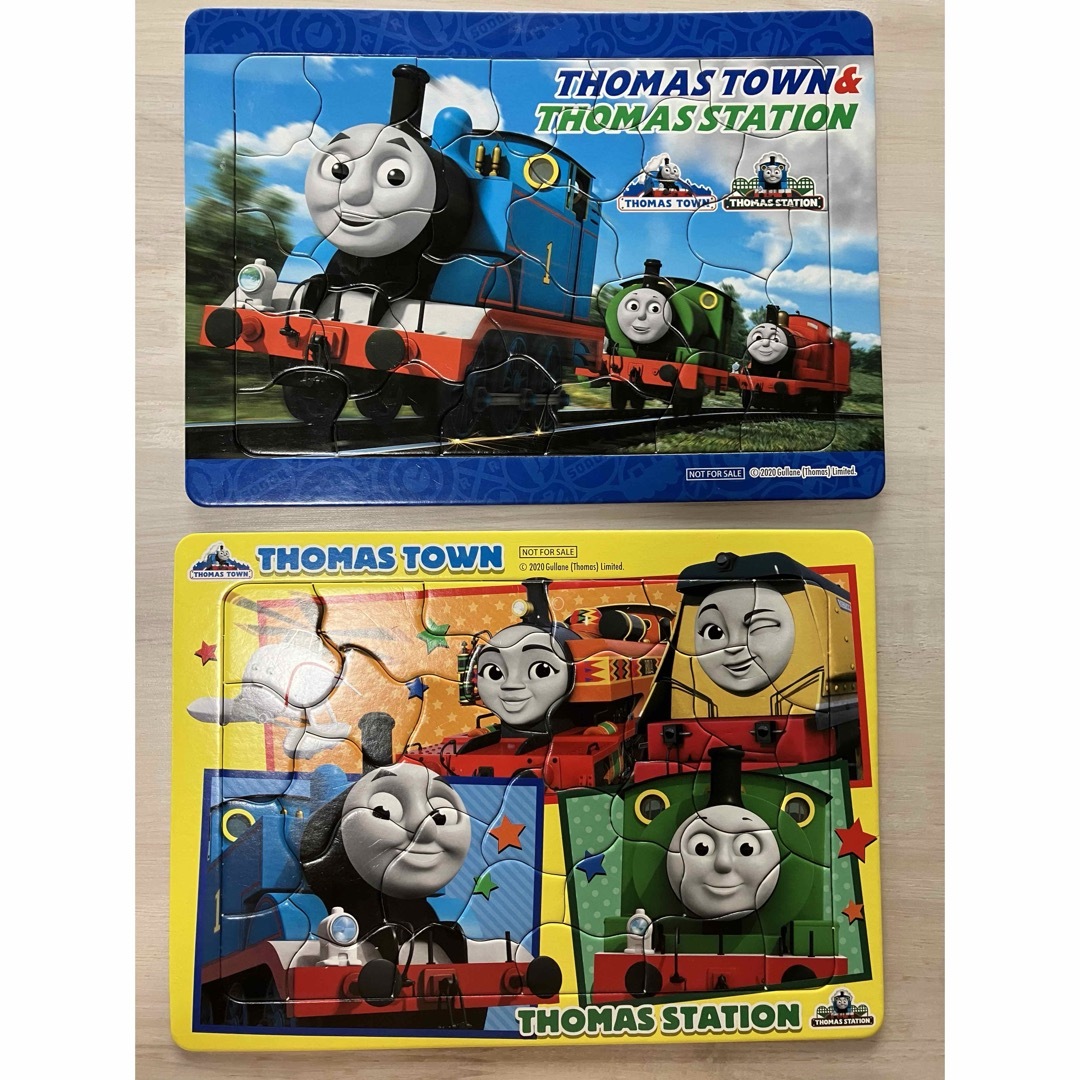 THOMAS(トーマス)のきかんしゃトーマス　パズル　非売品 キッズ/ベビー/マタニティのおもちゃ(知育玩具)の商品写真