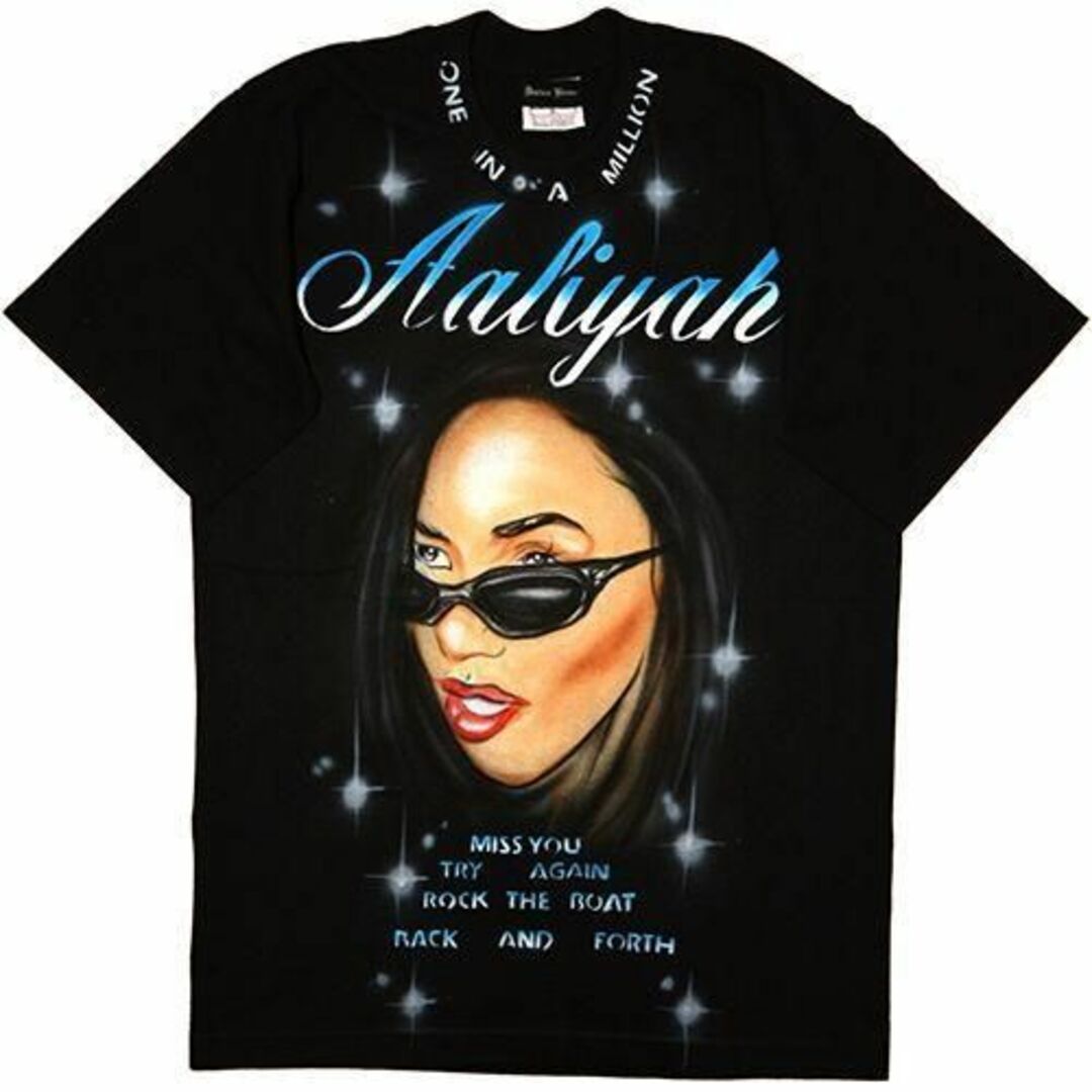 DBruze Aaliyah Airbrush Shirt エアブラシ Tシャツ メンズのトップス(Tシャツ/カットソー(半袖/袖なし))の商品写真