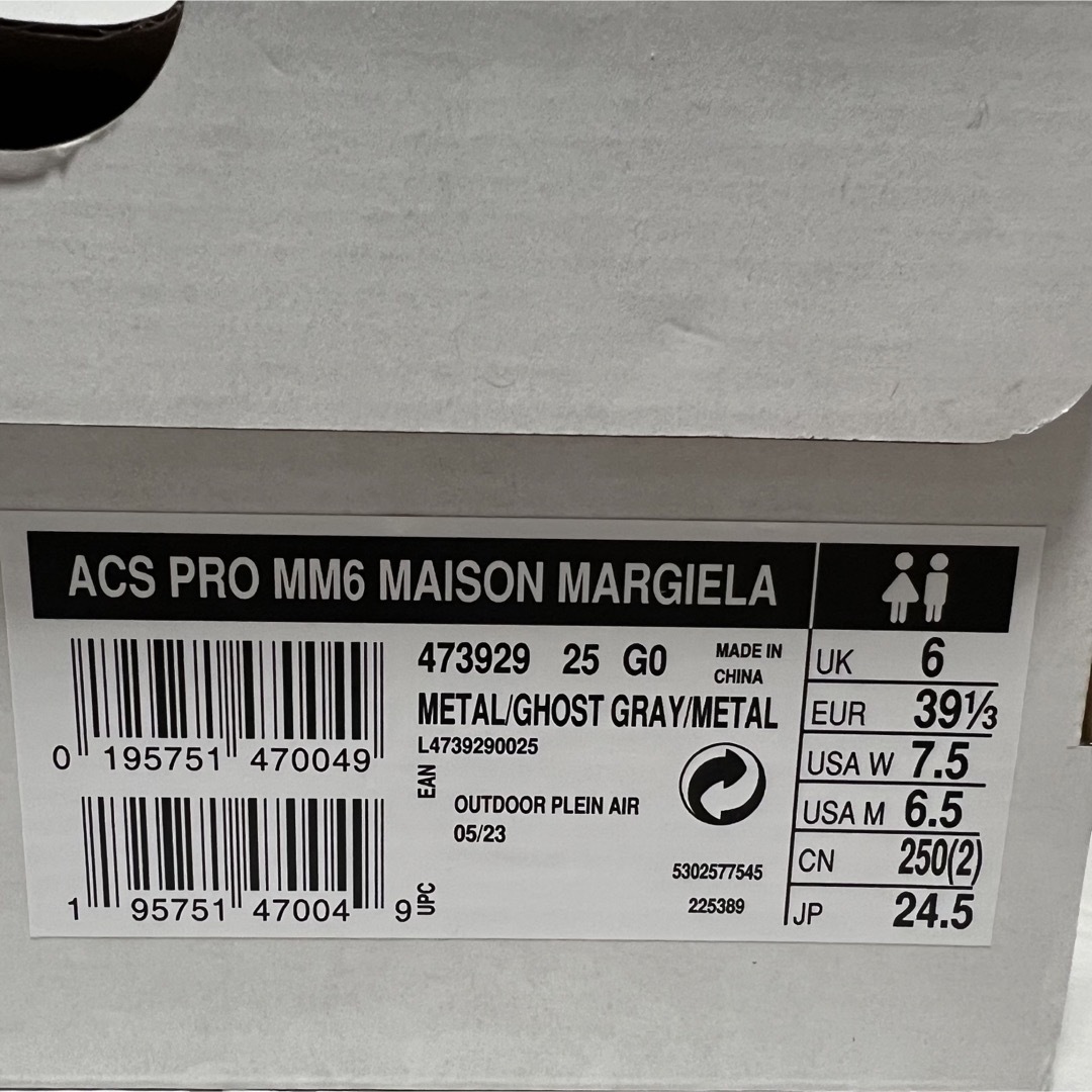 MM6(エムエムシックス)の新品MM6 x SALOMON ACS PRO スニーカー MM6 x サロモン レディースの靴/シューズ(スニーカー)の商品写真