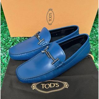 トッズ☆新品☆TOD’s  メンズ ゴンミーニ/ブルー 26cm