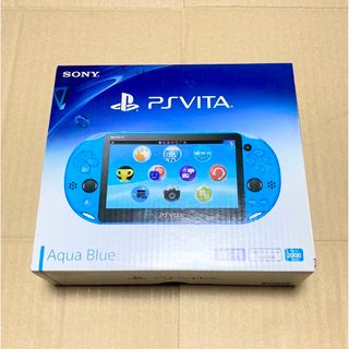 プレイステーションヴィータ(PlayStation Vita)の【新品未使用品】PS Vita PCH-2000ZA23 アクアブルー SONY(携帯用ゲーム機本体)