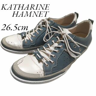 キャサリンハムネット(KATHARINE HAMNETT)のKATHERINE HAMNETT　スニーカー レザー 26.5㎝(スニーカー)