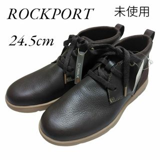 ロックポート(ROCKPORT)のROCKPORT スニーカー 24.5 ダークブラウン 靴 truwalk(スニーカー)