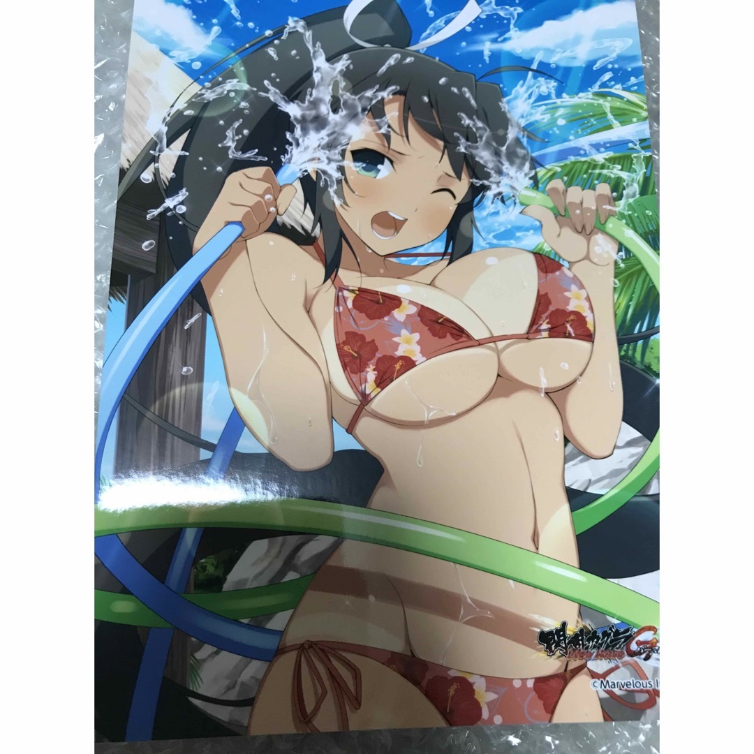 閃乱カグラ　焔　ブロマイド　くじコレ エンタメ/ホビーのアニメグッズ(カード)の商品写真