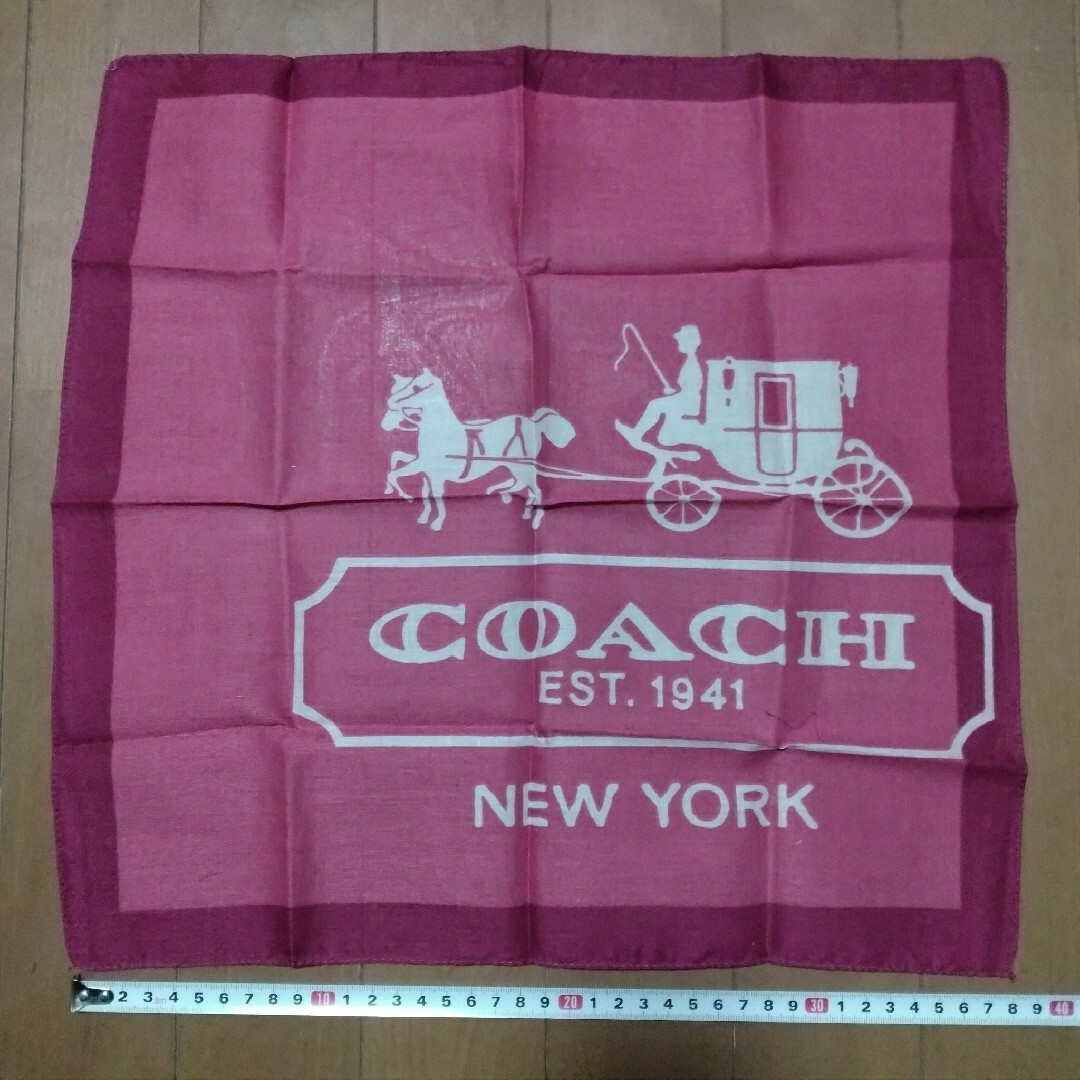 COACH(コーチ)のCOACH　スカーフ＆お香 レディースのファッション小物(バンダナ/スカーフ)の商品写真