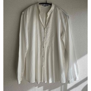 ユニクロ(UNIQLO)のイネス★ユニクロ白ブラウス(シャツ/ブラウス(長袖/七分))