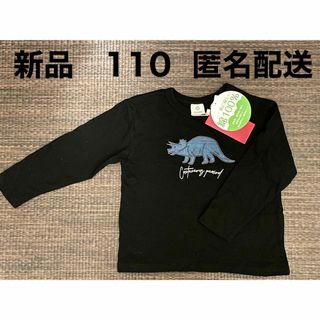 シシュノン(SiShuNon)の新品未使用　ロンT 長袖Tシャツ　恐竜　ダイナソー　110(Tシャツ/カットソー)