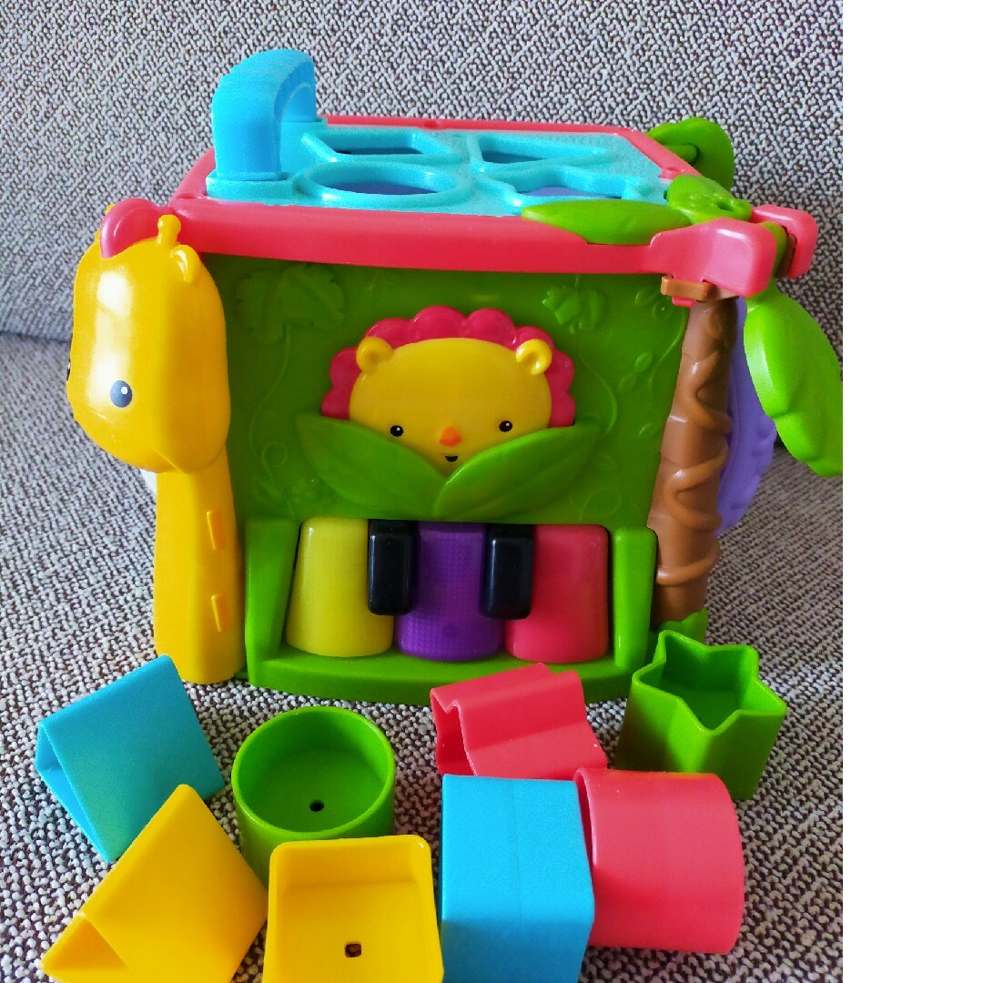 Fisher-Price(フィッシャープライス)の■知育 フィッシャープライス バイリンガルラーニングボックス　赤ちゃん　おもちゃ キッズ/ベビー/マタニティのおもちゃ(知育玩具)の商品写真