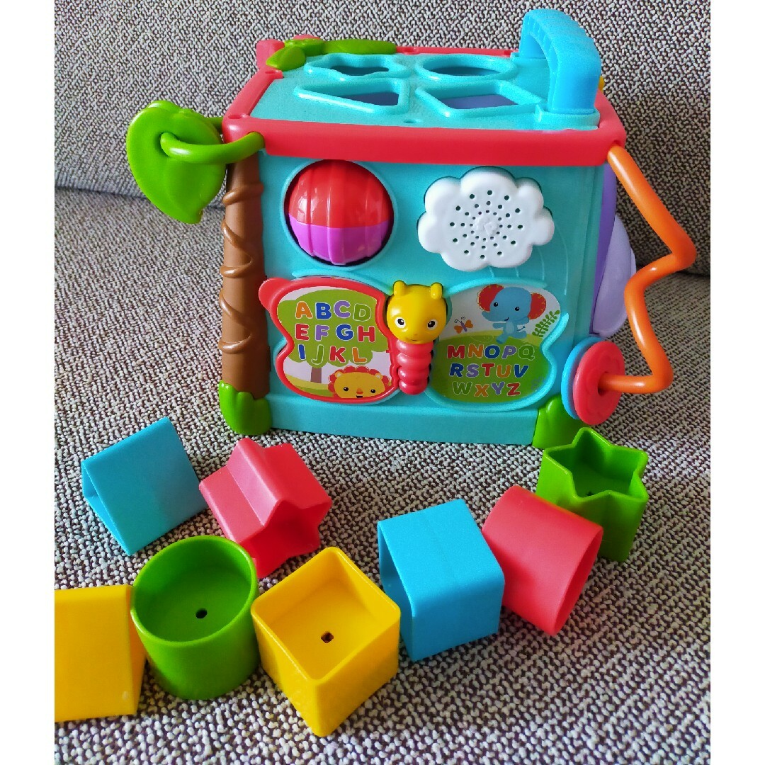 Fisher-Price(フィッシャープライス)の■知育 フィッシャープライス バイリンガルラーニングボックス　赤ちゃん　おもちゃ キッズ/ベビー/マタニティのおもちゃ(知育玩具)の商品写真