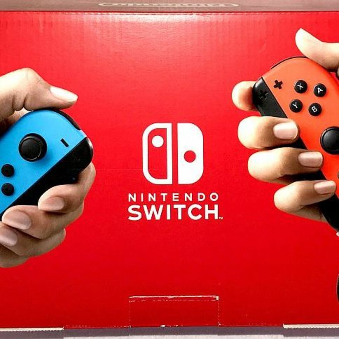Nintendo Switch(ニンテンドースイッチ)の☆未使用☆Nintendo Switch(スイッチ) & キャリーバッグ エンタメ/ホビーのゲームソフト/ゲーム機本体(携帯用ゲーム機本体)の商品写真
