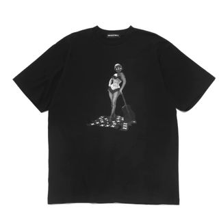 ゴッドセレクショントリプルエックス(GOD SELECTION XXX)の新品 GOD SELECTION XXX マリリン・モンロー Tシャツ M 黒(Tシャツ/カットソー(半袖/袖なし))