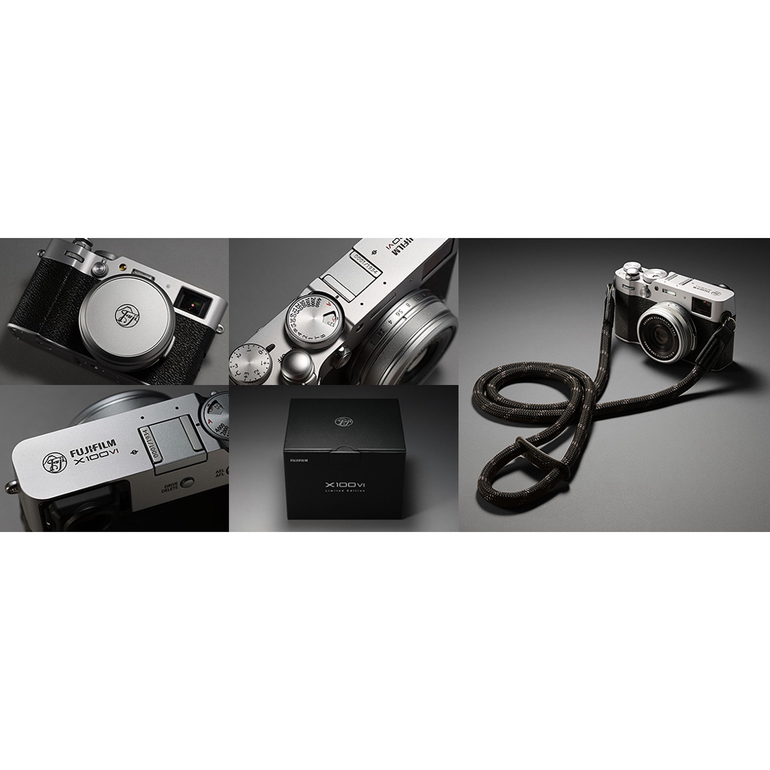 富士フイルム(フジフイルム)の【新品】FUJIFILM X100VI 90周年 Limited Edition スマホ/家電/カメラのカメラ(コンパクトデジタルカメラ)の商品写真