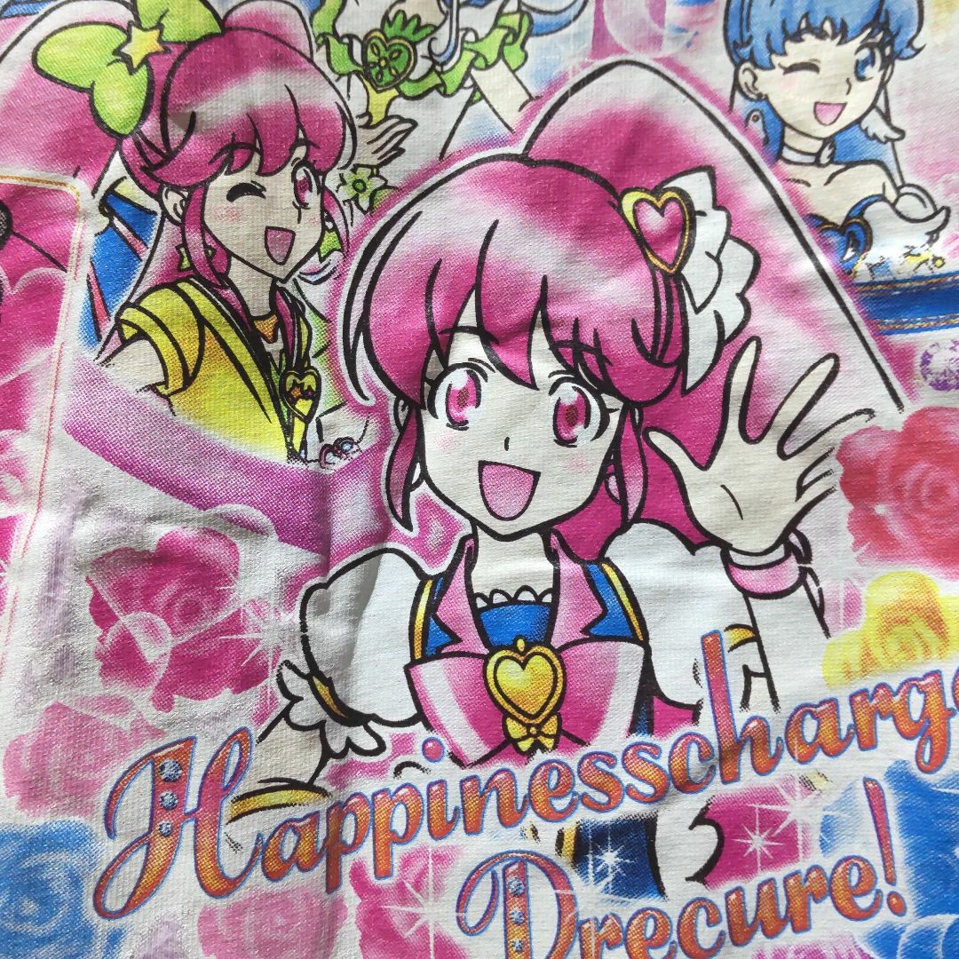 BANDAI(バンダイ)のハピネスチャージプリキュア　Ｔシャツ　サイズ130 キッズ/ベビー/マタニティのキッズ服女の子用(90cm~)(Tシャツ/カットソー)の商品写真