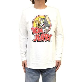 新品正規 Ｌ トムアンドジェリー ロンＴ 長袖Tシャツ トムジェリ ユニセックス(Tシャツ/カットソー(七分/長袖))