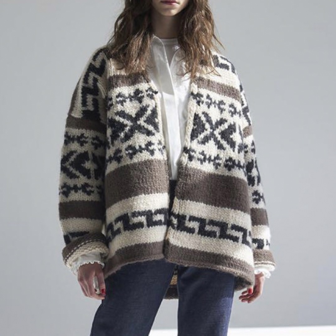 Shinzone(シンゾーン)のTHE SHINZONE COWICHAN CARDIGAN F レディースのトップス(カーディガン)の商品写真